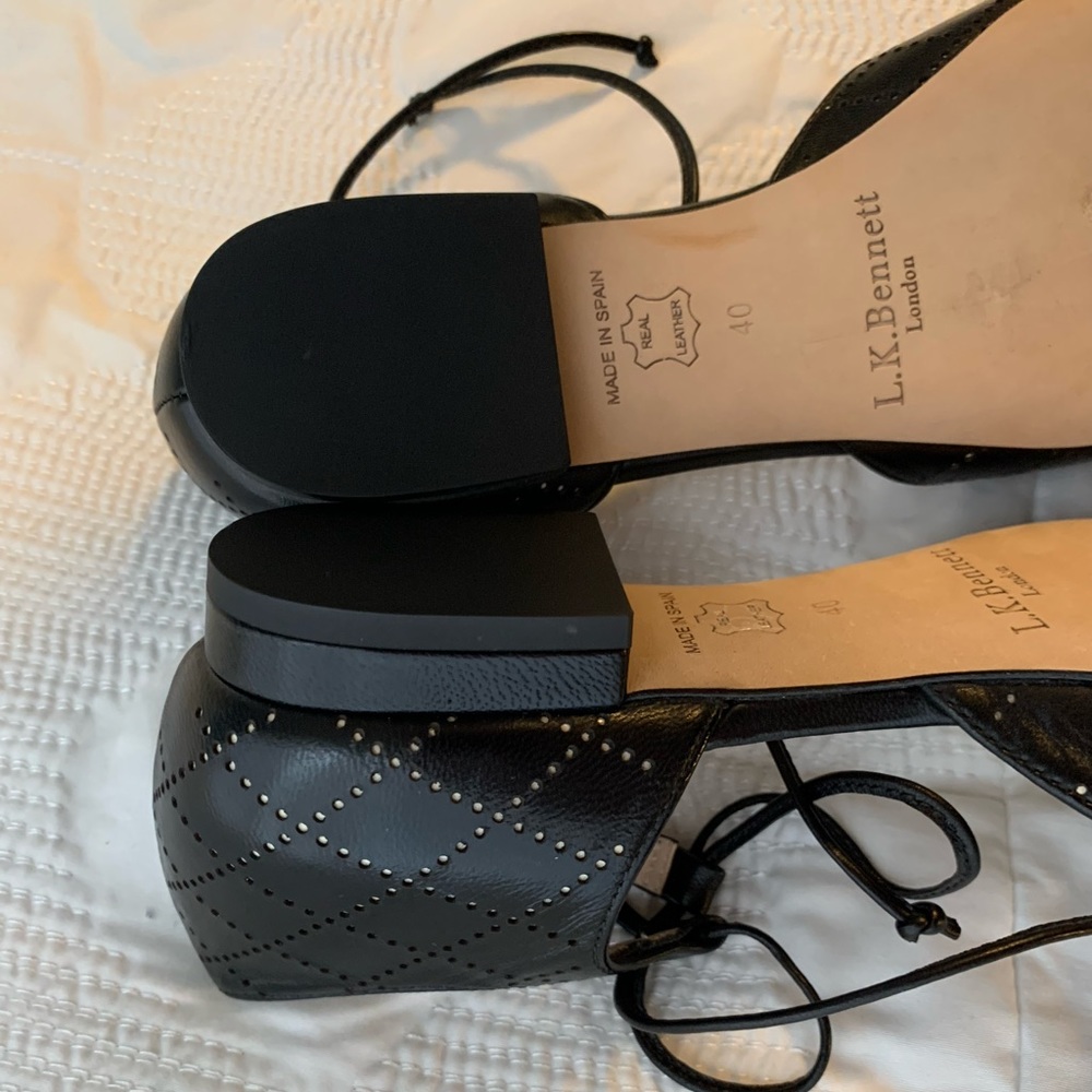 NEW Dressy Leather Flats by LK Bennett for Just $40 (Size 40 Fits~9)